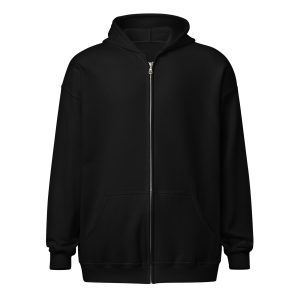 Sweat à capuche épais unisexe à fermeture éclair